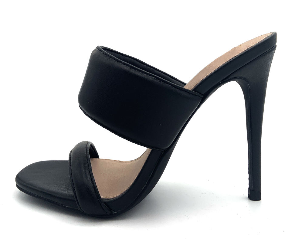 Donne senza schiena tacchi a mulette con tacco a blocco Stiletto Tipo tacco