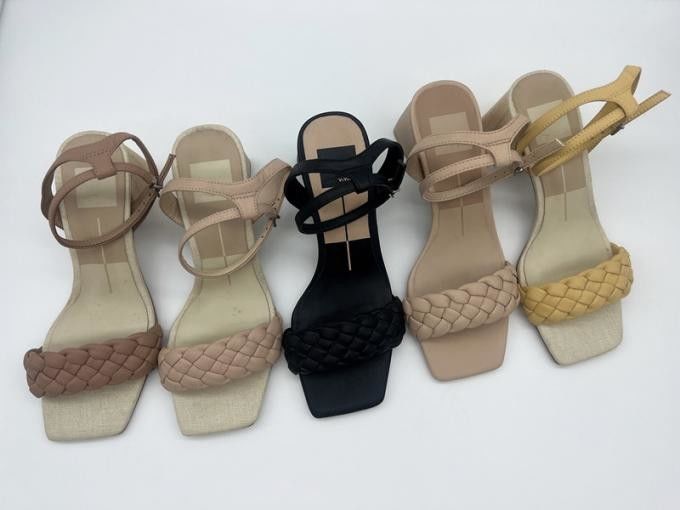 Festa Cocktail Pelle Donne Pompa tacchi Slip On Tipo Per Primavera Estate