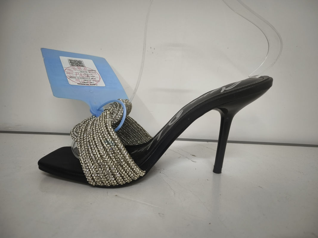 4.5Scaline da corte da donna a tacco alto con chiusura a scivolo in pelle