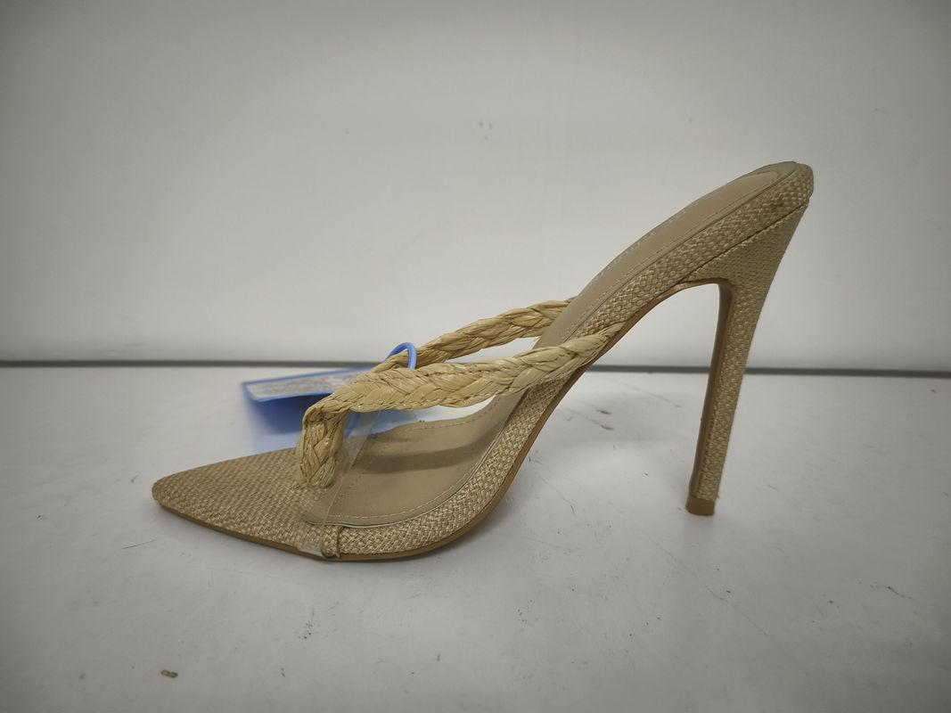 OEM Colore Donna Stiletto tacchi con suola esterna in gomma Materiale tacco alto 3-4.5In