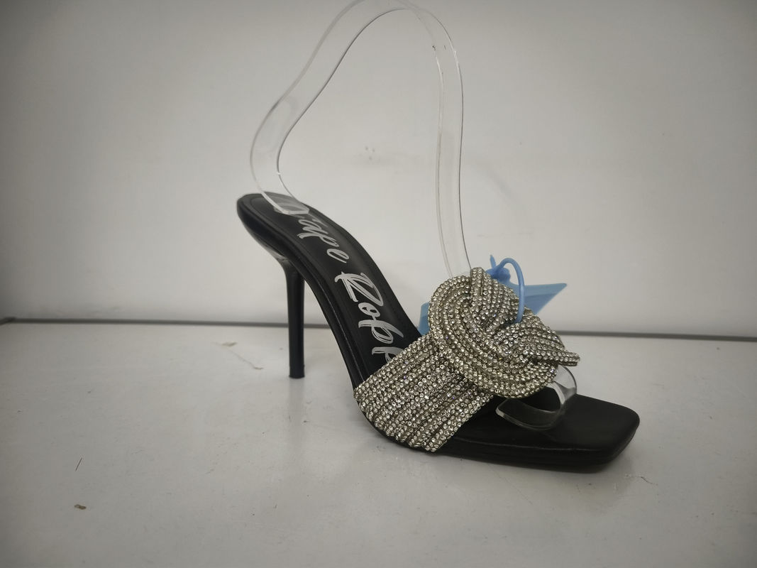4.5Scaline da corte da donna a tacco alto con chiusura a scivolo in pelle